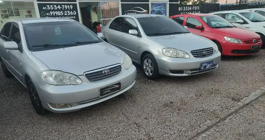 Corolla  xli  1.6 ano 2004 cambio manual 