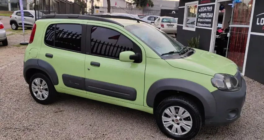 UNO WAY COM DIREÇÃO E AR CONDICIONADO, ECONÔMICO, VIDROS ELÉTRICOS 