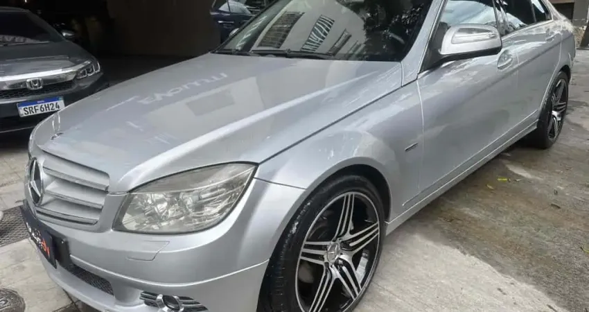 Mercedes-benz C 200 k 2008 1.8 avantgarde kompressor gasolina 4p automático