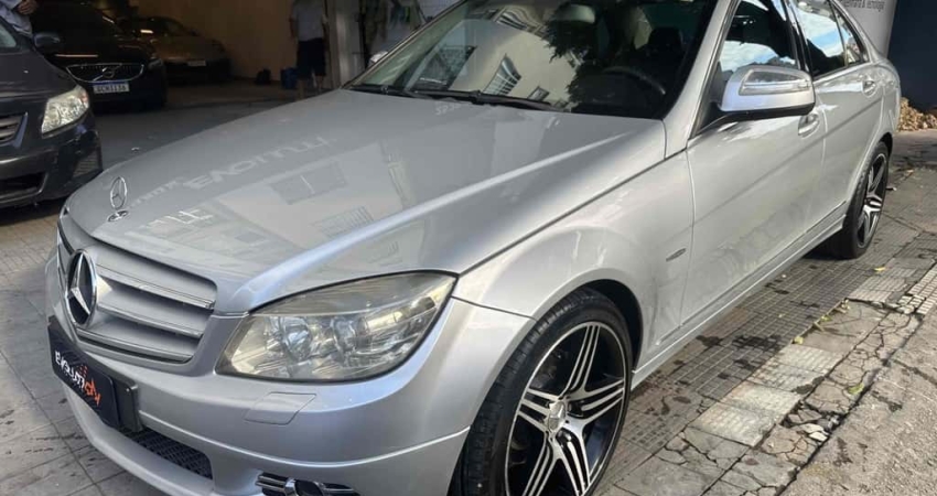 Mercedes-benz C 200 k 2008 1.8 avantgarde kompressor gasolina 4p automático