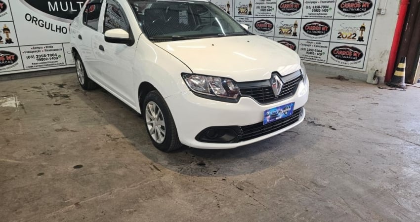 RENAULT LOGAN 1.0 12V SCE FLEX  AUTHENTIQUE MANUAL 2020 VALOR R$40.900,00 ENTRADA + PARCELAS  A PART