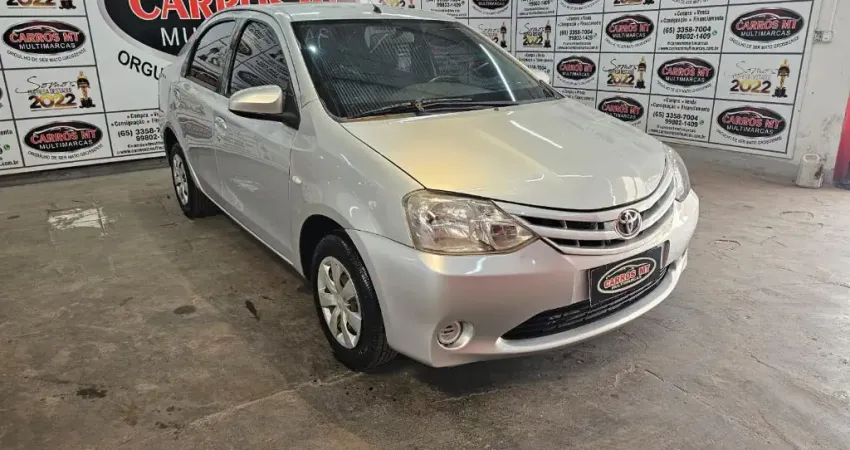 TOYOTA ETIOS 1.5 XS FLEX  4P MANUAL 2016 VALOR R$46.900,00