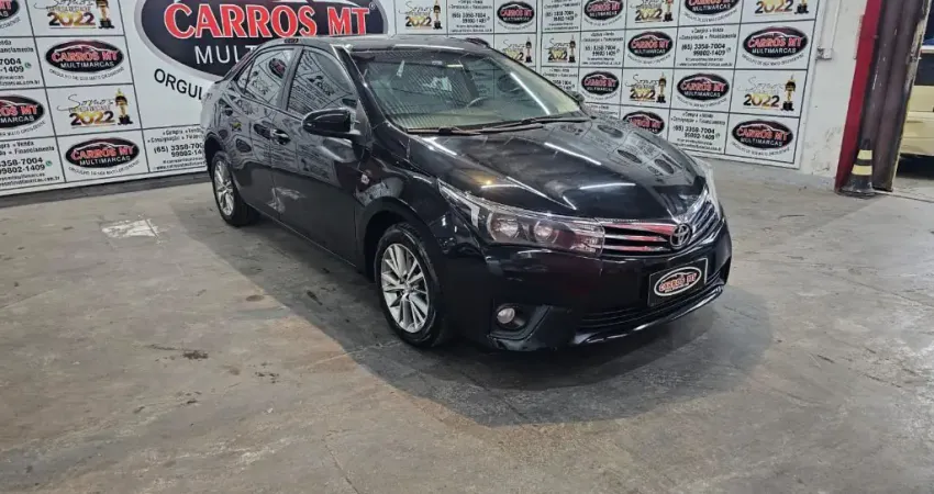 TOYOTA COROLLA  2.0 XEI 16V FLEX  4P AUTOMÁTICO 2015 VALOR R$84.900,00