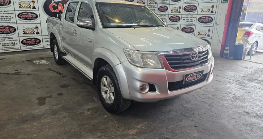 TOYOTA HILUX 2.7 SRV 4X4 CD FLEX  4P AUTOMÁTICO 2013 VALOR R$99.900,00