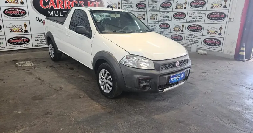 FIAT STRADA 1.4 MPI HARD WORKING CS 8V  FLEX 2P MANUAL 2017 VALOR R$52.900,00 