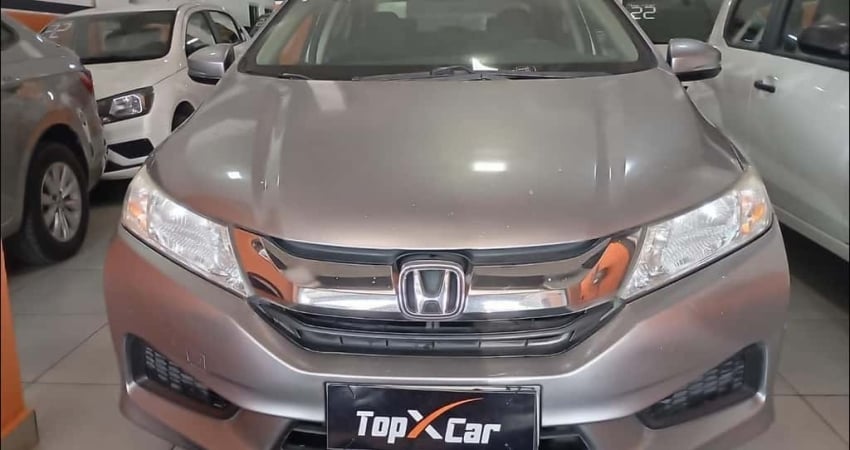 Honda City LX CVT - Cinza - 2015/2015