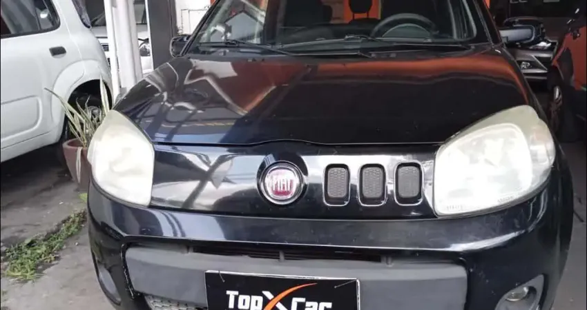 Fiat Uno ECONOMY - Preta - 2012/2013