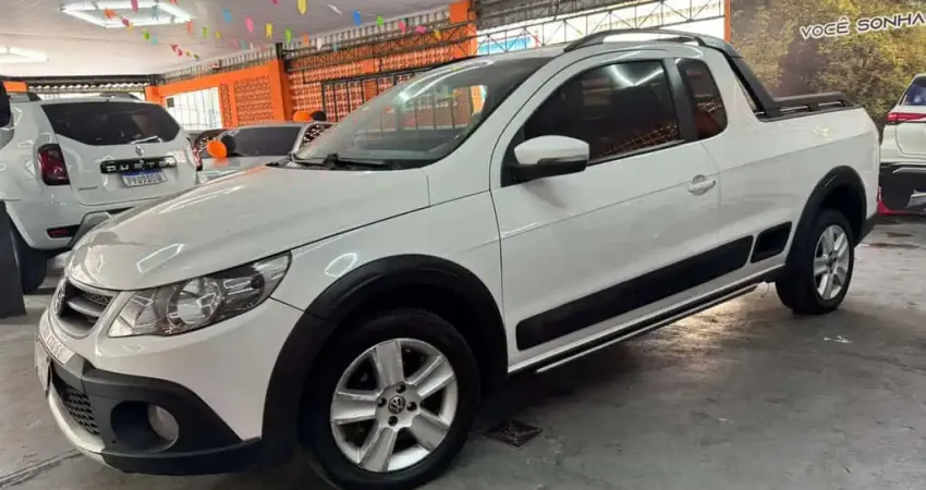 Volkswagen Saveiro CROSS 1.6 MI TOTAL FLEX 8V CE - Branca - 2012/2013