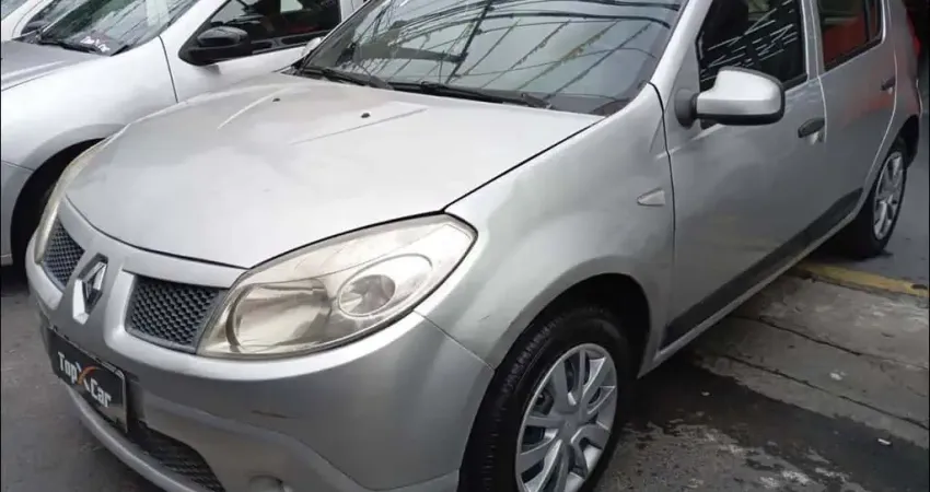 Renault Sandero HEV/ 10MT JOYE - Prata - 2010/2011