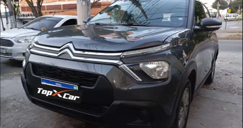Citroën C3 Feel 1.0 - Cinza - 2023/2023