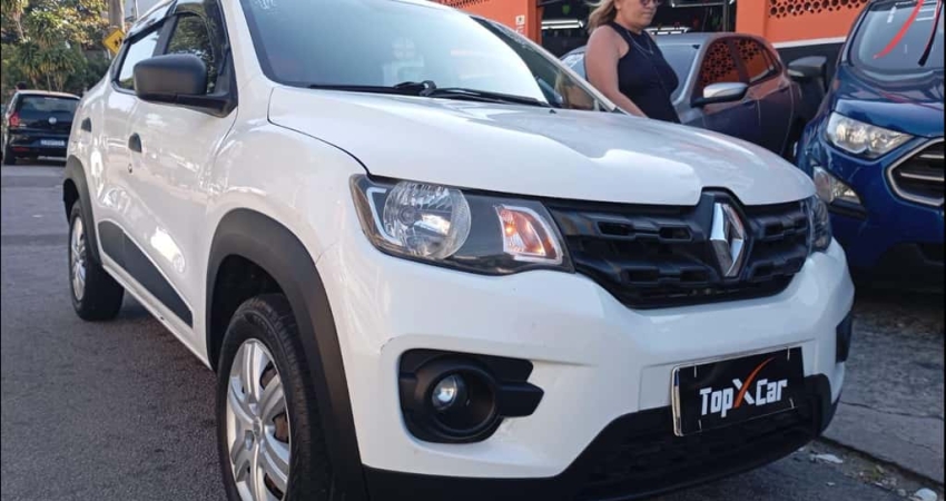 Renault Kwid 1.0 - Branca - 2019/2020