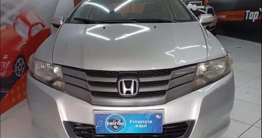 Honda City EX FLEX - Prata - 2009/2010