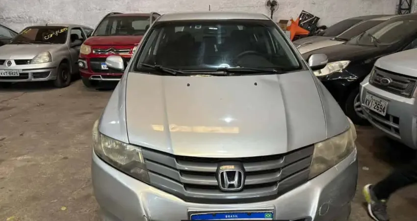 Honda City EX FLEX - Prata - 2009/2010