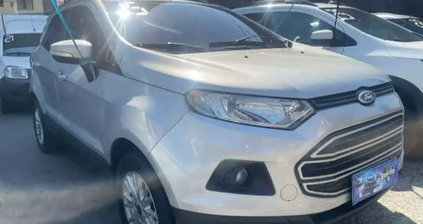 Ford EcoSport SE 1.6 16V Flex 5P Mec. - Prata - 2014/2015
