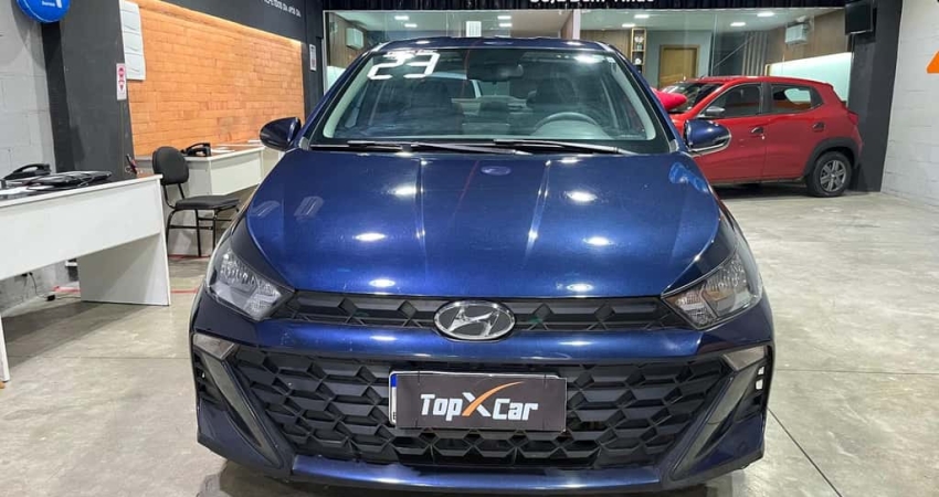 Hyundai HB20S Limited 1.0 Flex 12V Aut. - Azul - 2022/2023