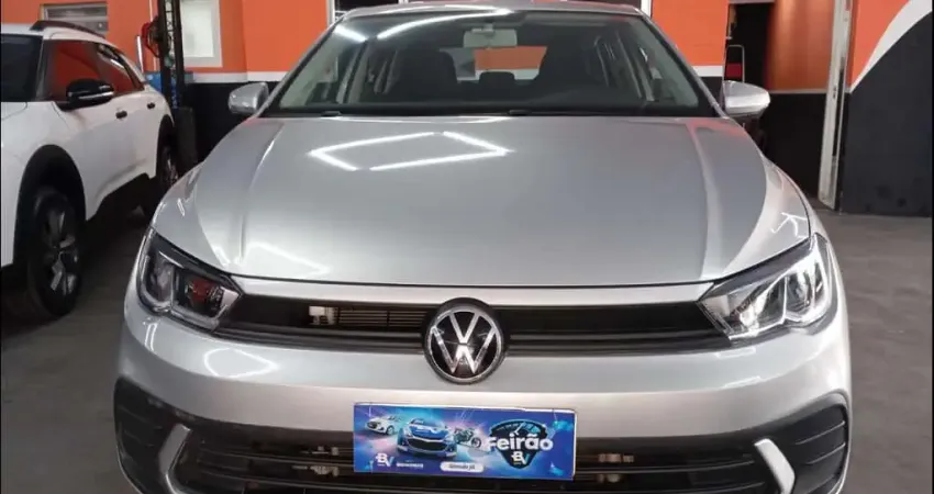 Volkswagen Polo Comfortline TSI 1.0 Flex 12V Aut. - Prata - 2023/2024