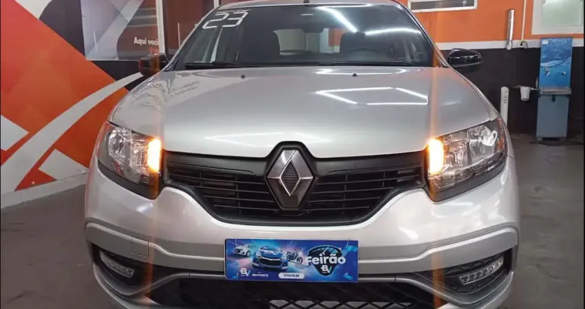 Renault Sandero S Edition Flex 1.0 12V 5P Mec. - Prata - 2022/2023