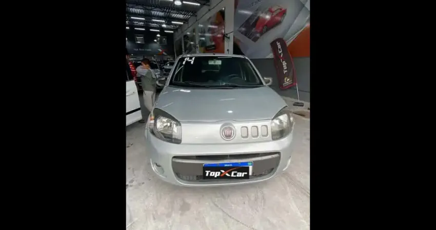 Fiat Uno Vivace/rua 1.0 EVO Fire Flex 8V 5P - Prata - 2013/2014