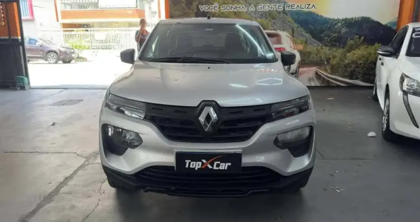 Renault Kwid Zen 1.0 Flex 12V 5P Mec. - Prata - 2023/2024