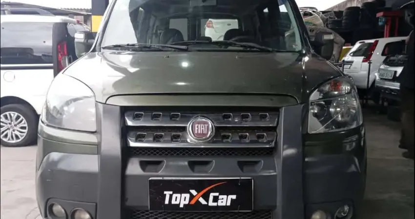 Fiat Doblo Adv/adv Tryon/locker 1.8 Flex - Verde - 2012/2013