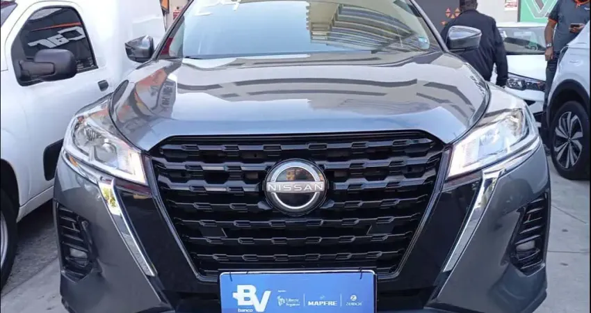 Nissan Kicks Active 1.6 16V Flex Aut. - Cinza - 2023/2024