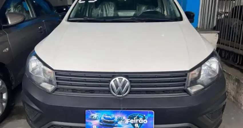 Volkswagen Saveiro Robust 1.6 Total Flex 16V - Branca - 2023/2023