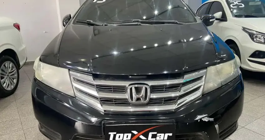 Honda City Sedan EX 1.5 Flex 16V 4P Aut. - Preta - 2012/2013