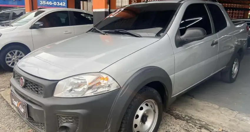 Fiat Strada Working Hard 1.4 Fire Flex 8V CD - Prata - 2019/2020