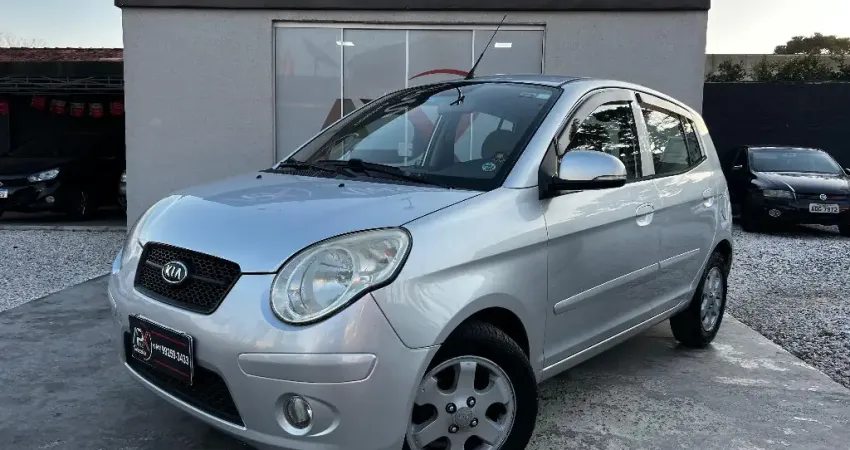 KIA PICANTO EX 1.0, ANO 2010, CARRO COMPLETO COM APENAS KM 133MIL.