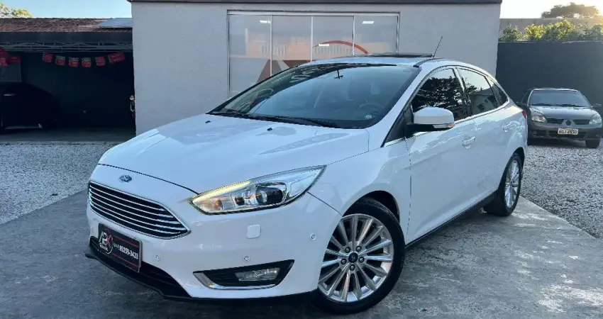 FORD FOCUS TITANIUM PLUS 2.0 AUTOMÁTICO, CONFORTO, SEGURANÇA PRA TODA A FAMÍLIA.