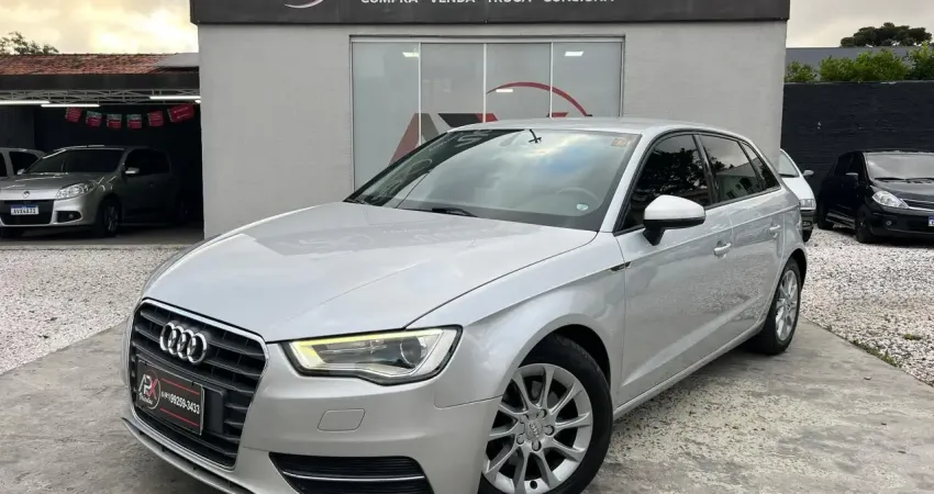 AUDI A3 SPORTBACK TSFI 1.4 S-TRONIC, ANO 2014 EXCELENTE  DESEMPENHO E ECONOMIA