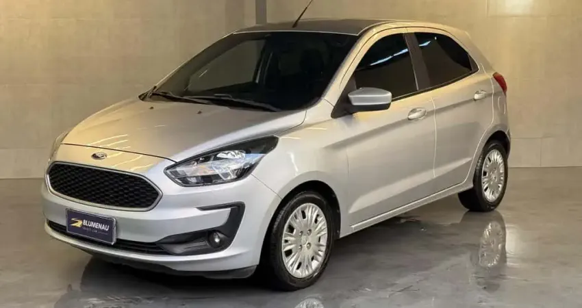 Ford KA SE 1.0 HA C - Prata - 2018/2019