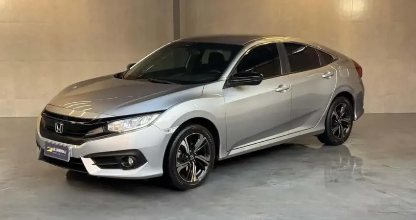 Honda Civic SPORT CVT - Prata - 2018/2018
