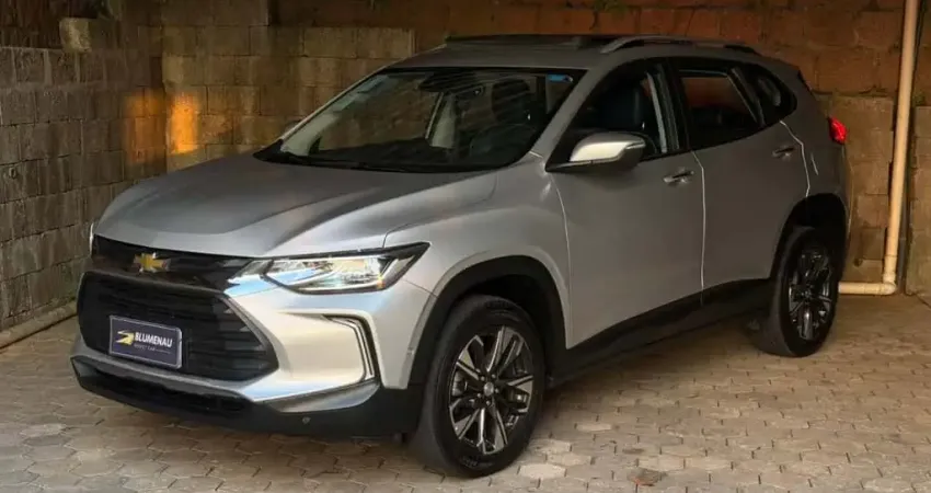 Chevrolet Tracker HEV/ 12T A PR - Prata - 2022/2023