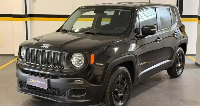 Jeep Renegade 1.8 AT - Preta - 2018/2018