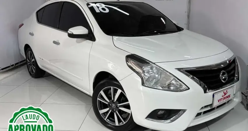 Nissan Versa 2018 1.6 16v flexstart sl 4p xtronic