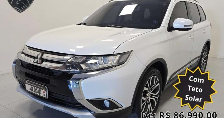 Mitsubishi Outlander 2.0 16V 160cv Aut.  - Branca - 2015/2016
