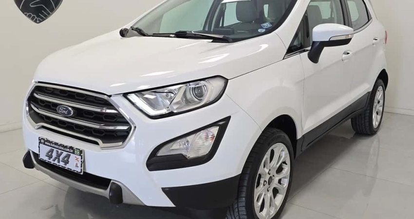 Ford EcoSport TITANIUM 2.0 16V Flex 5p Aut.  - Branca - 2018/2019