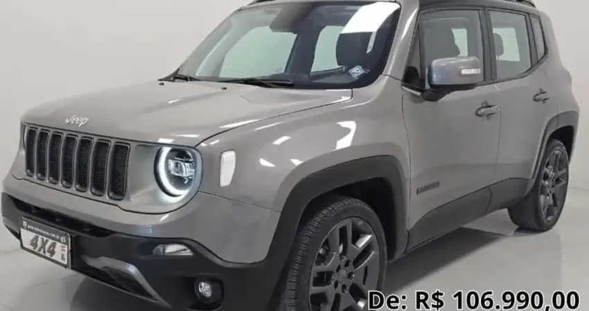 Jeep Renegade Limited 1.8 4x2 Flex 16V Aut.  - Cinza - 2021/2021