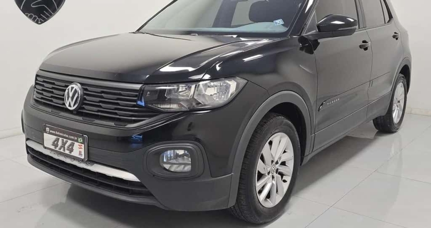Volkswagen T-Cross Sense 200 TSI 1.0 Flex 5p Aut.  - Preta - 2020/2020