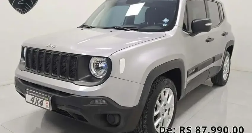 Jeep Renegade Sport 1.8 4x2 Flex 16V Aut.  - Prata - 2021/2021