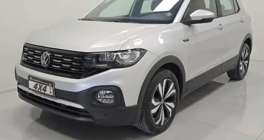 Volkswagen T-Cross Comfor. 200 TSI 1.0 Flex 5p Aut.  - Prata - 2023/2023