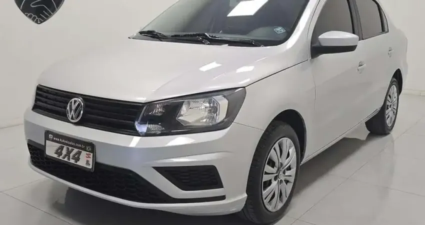 Volkswagen Voyage 1.6 MSI Flex 8V 4p  - Prata - 2018/2019