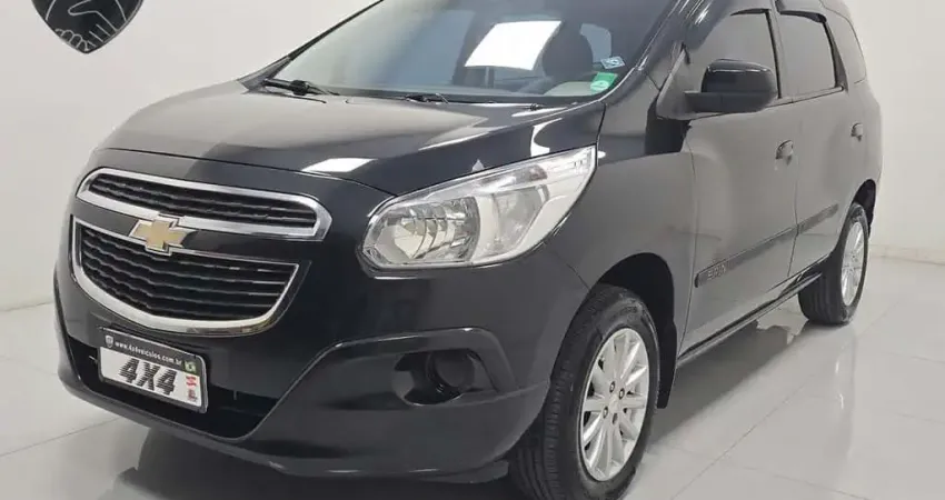 Chevrolet Spin LT 1.8 8V Econo.Flex 5p Aut.  - Preta - 2014/2015