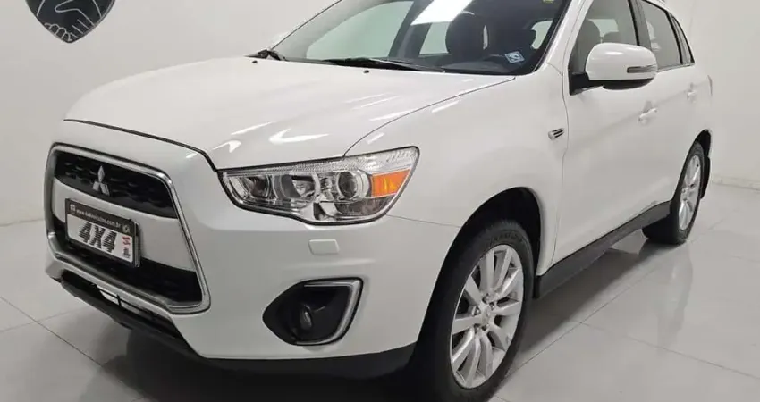 Mitsubishi ASX 2.0 16V 4x4 160cv Aut.  - Branca - 2014/2015