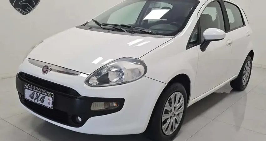 Fiat Punto ATTRACTIVE 1.4 Fire Flex 8V 5p  - Branca - 2015/2016