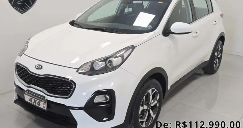 Kia Sportage LX 2.0 16V/ 2.0 16V Flex  Aut.  - Branca - 2019/2020