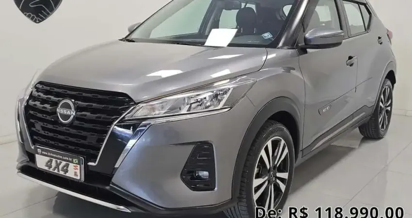 Nissan Kicks Advance 1.6 16V Flex Aut.  - Cinza - 2023/2024