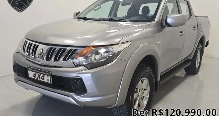 Mitsubishi L200 Triton Sport GLS 2.4 CD Diesel Mec.  - Prata - 2017/2018