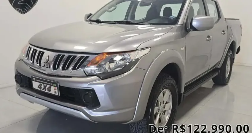 Mitsubishi L200 Triton Sport GLS 2.4 CD Diesel Mec.  - Prata - 2017/2018